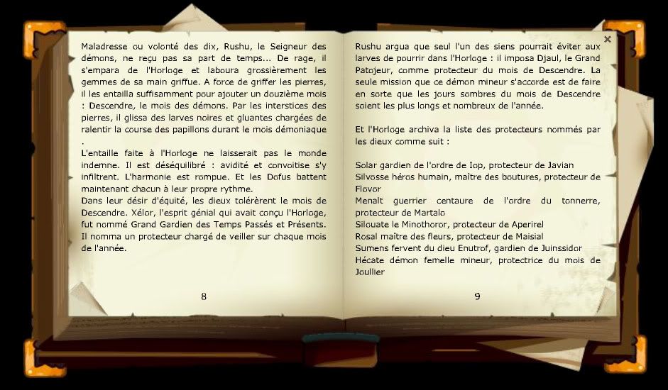 Fragments Retrouvés VI - L'Horloge divine de Xélor Pages_08_09