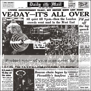 Σαν σήμερα 8 Μαίου 1945 V-DAY!!! V-e-newspaper