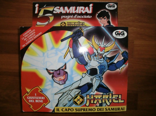 VENDO HARIEL 5 SAMURAI NUOVO MAI APERTO Immagine027-1