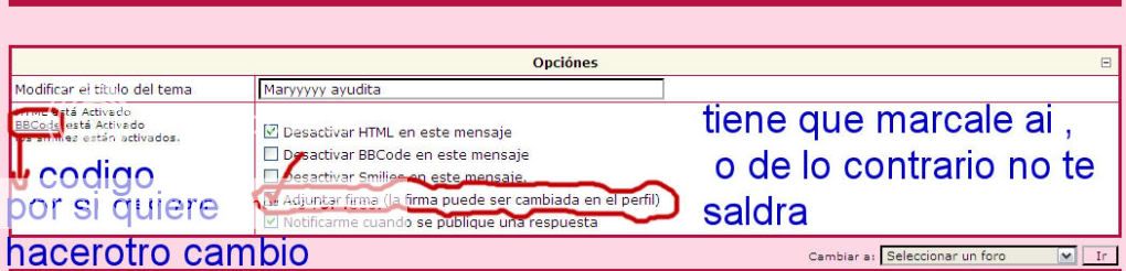 Atencion a todas las chicas que han tenido problema con su firmita para el foro P13