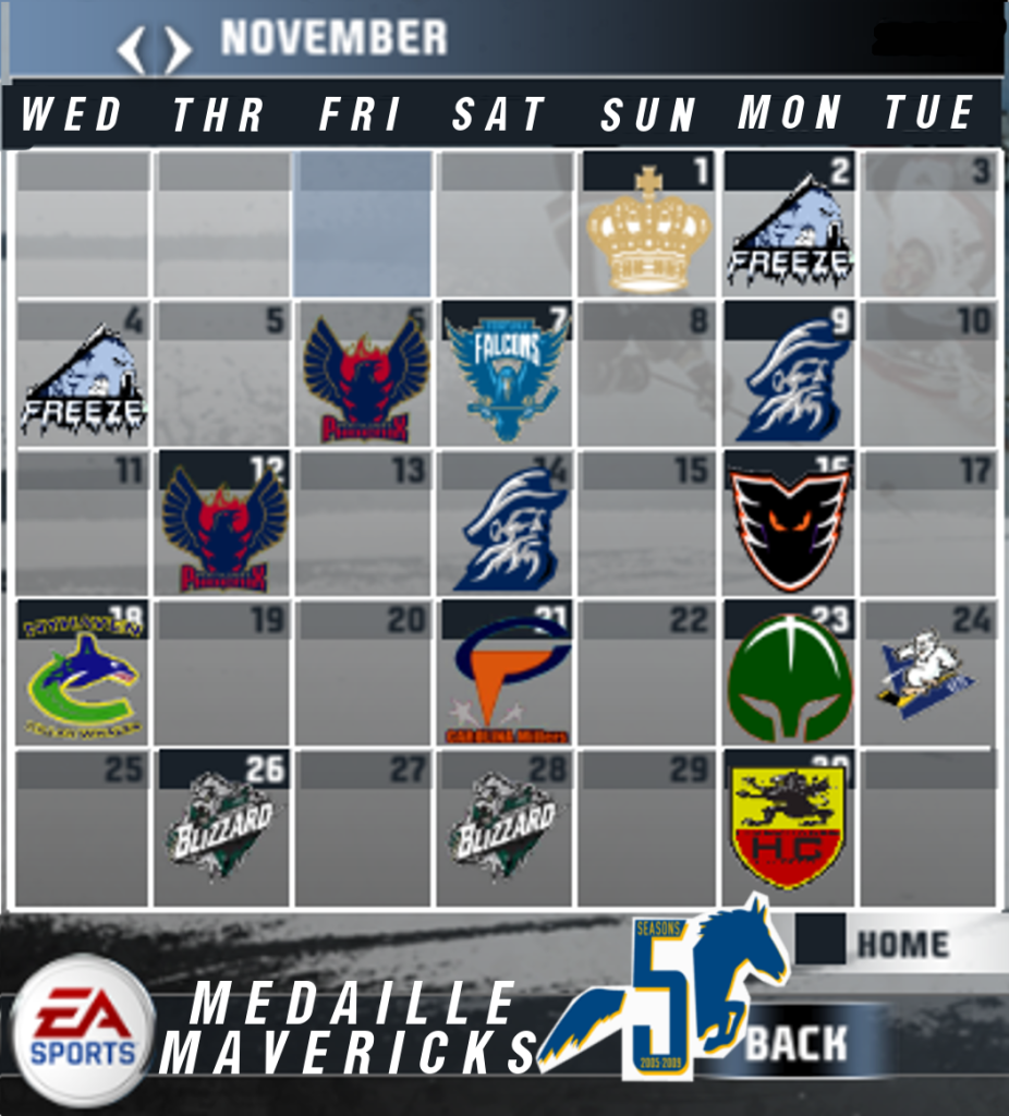 STHL Schedules-November Schedules are Up! MED_NOV