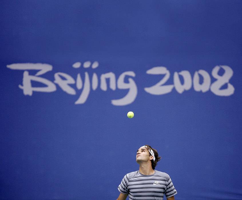 Roger Federer y los JJOO Olympics2008-459