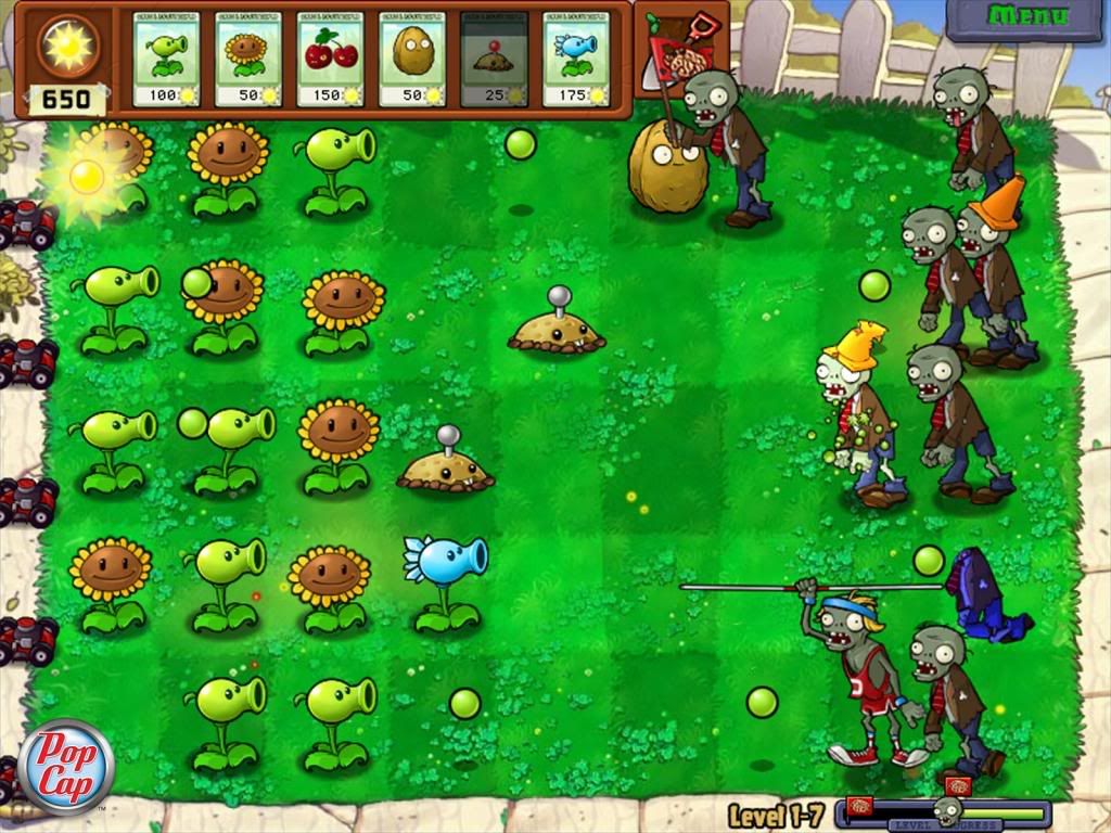 Plantas vs Zombies [1link] 00000081641024x768