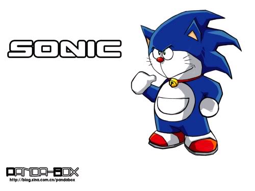 Doraemon Gallery :D Sonic