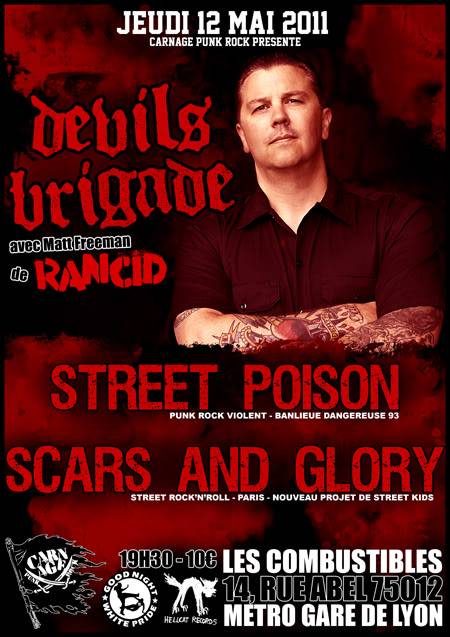 [Paris 12/05] Devils Brigade (Matt from Rancid) 12-MAI