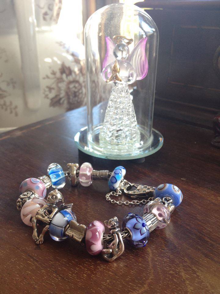 Good Luck starter bracelets - beads to go with Combo%20with%20Lavender%20Flower%20Trollbead