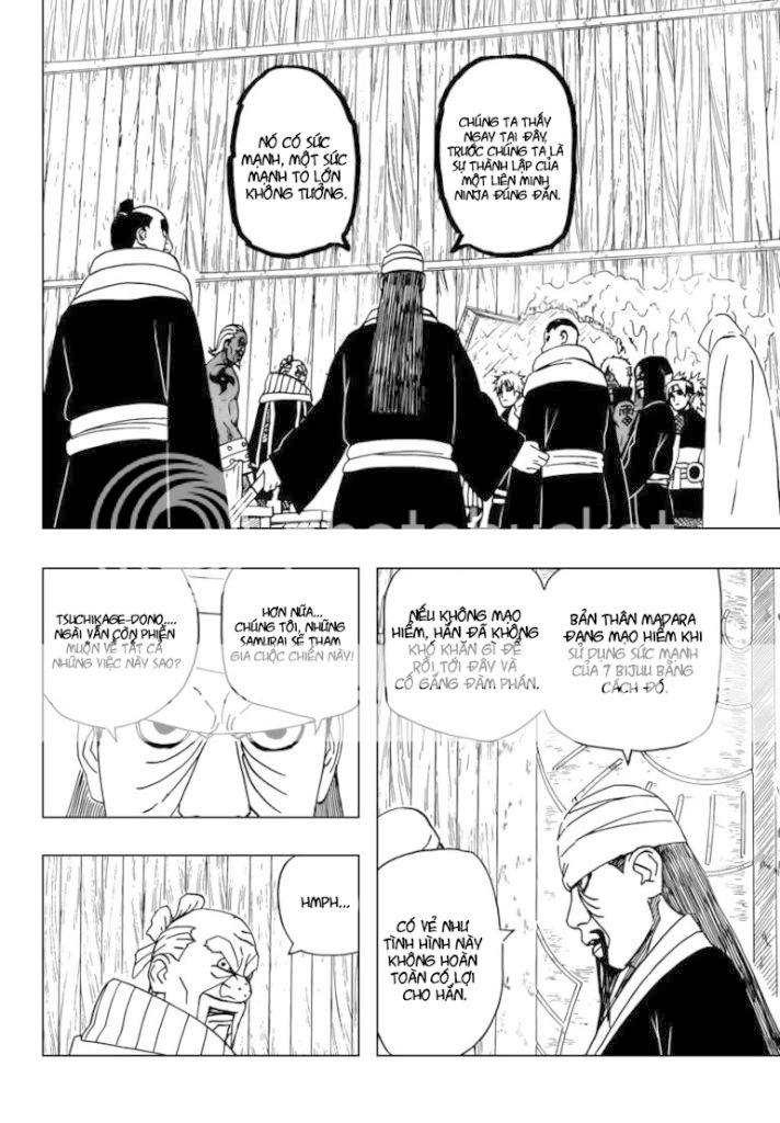 [Naruto] Chap 468: Bát vĩ và Cửu vĩ 010