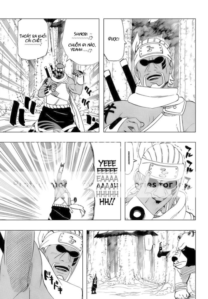 [Naruto] Chap 468: Bát vĩ và Cửu vĩ 013