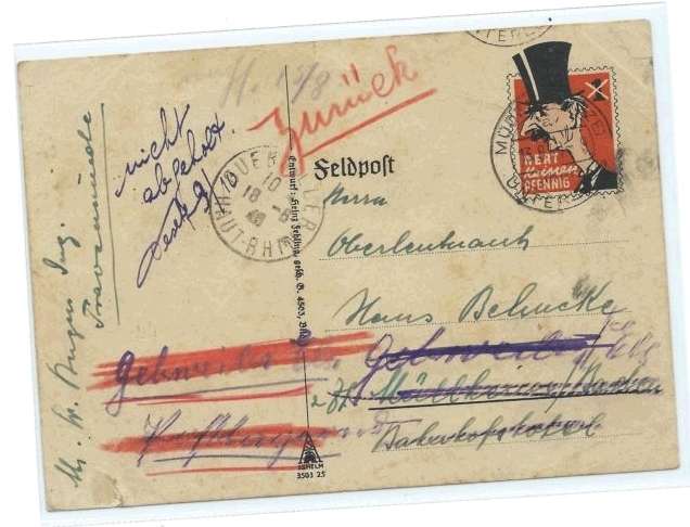 Anfrage:Feldpost Spottkarte Chamberlain gelaufen,etc. 1507042238_3