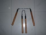 (JUAL ) pepper spray, baton, Knuckle, dll Th_Nunchaku