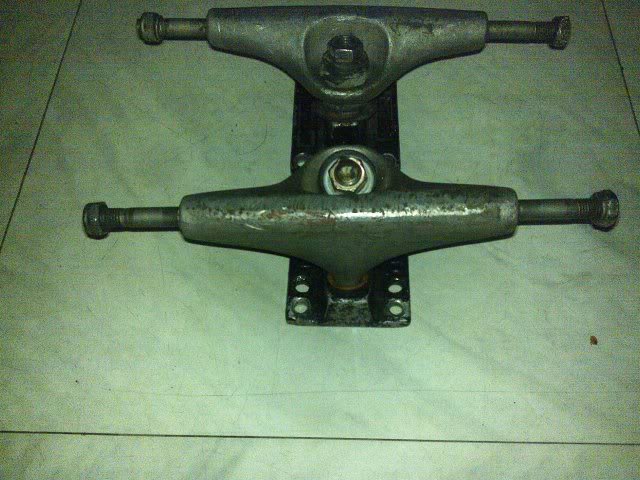 FS>SKATEBOARD, TRUCKS and WHEELS (used) WITH PICS. 091520101507