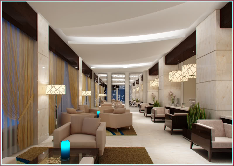 Lobby (Autocad Render to 3dmax Vray)(update ulit) A-5