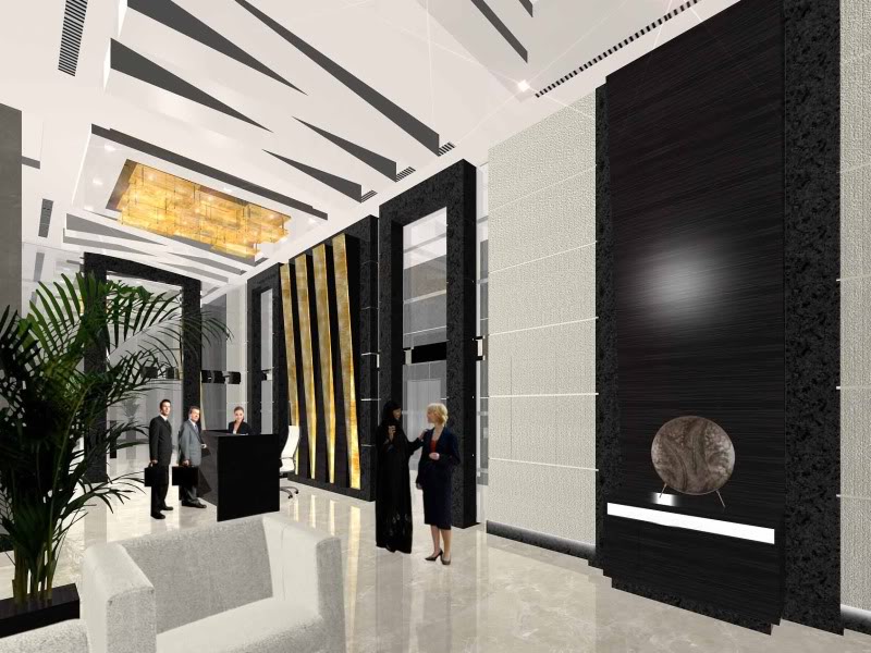 Lobby (Autocad Render to 3dmax Vray)(update ulit) Kingdomtowerreception1