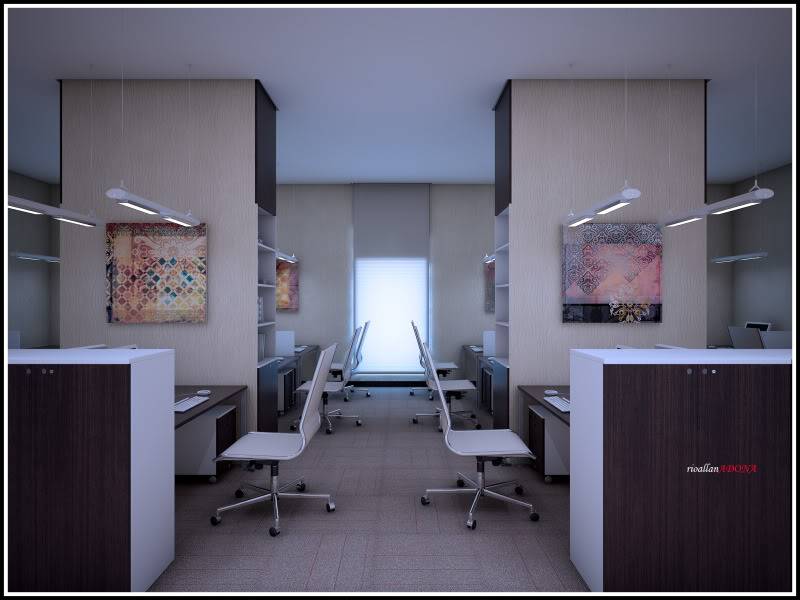 Office Interior (workstation area added) W5