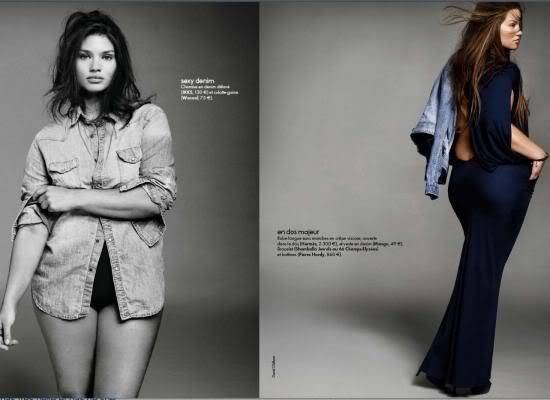 BEAUTIFUL PLUS SIZE MODEL TARA LYNN IN THE COVER OF "ELLE: MAGAZINE... Slide_5623_76291_large