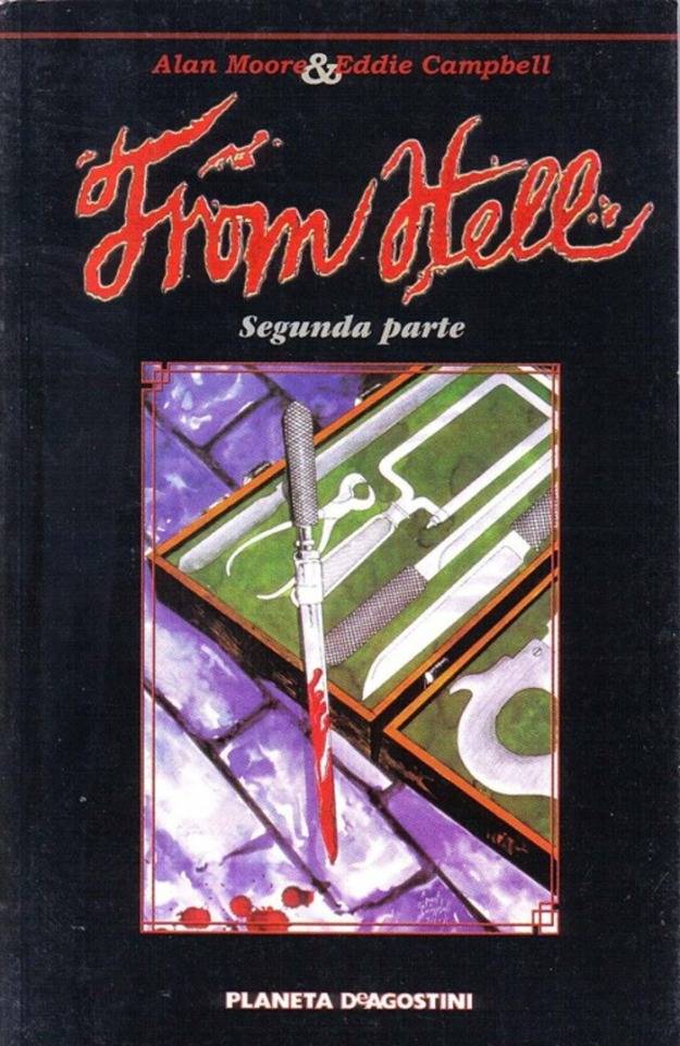 Comics De Jack El Destripador:Desde El Infierno (From Hell) Novela Grafica Alan Moore 2BF-1