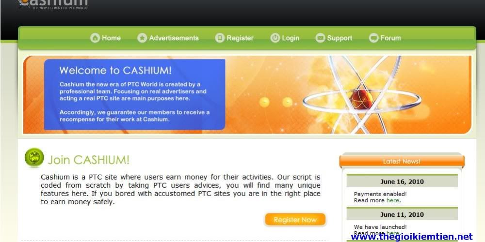 Hướng Dẫn Kiếm Tiền Online Với Cashium – Chi Tiết  1-5