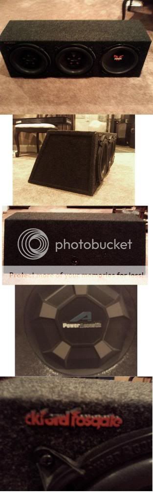 FS:subwoofers W/Tribox MPSF Discount Price $40 Tribox