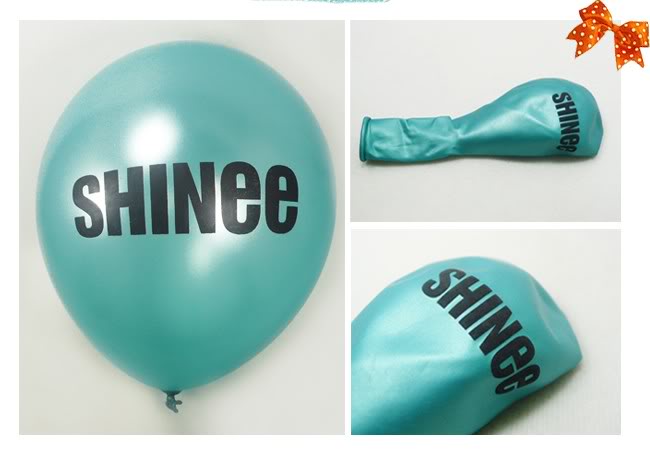 màu bóng củ cac (*) hàn BalloonsSHINee