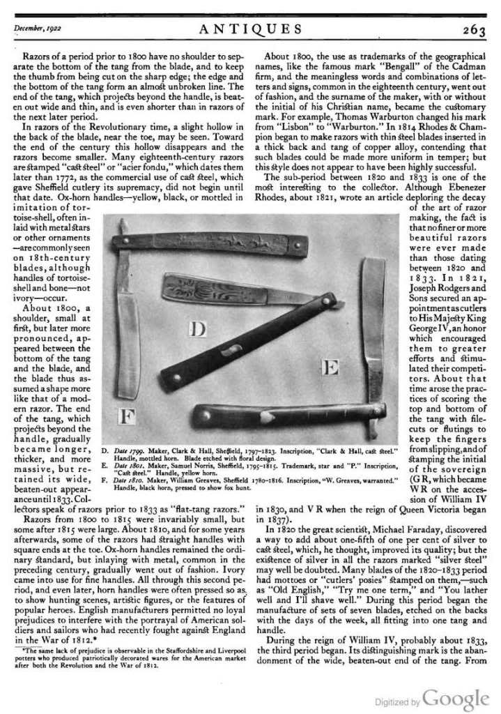 THE référence en matière de vieux sheffield Page263_ST