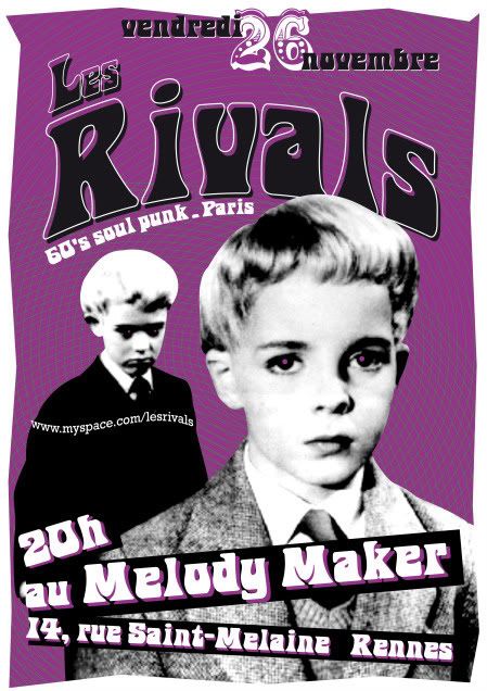 Les Rivals @ Melody Maker, Rennes Flyer_rennes2010