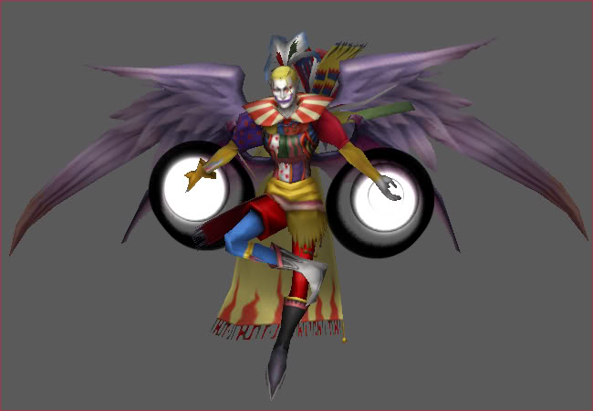 Todos los modelos de Final Fantasy Dissidia Kefka