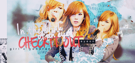 ✄---Love the world--- {1/05/12} Taeyeonfirma3copia