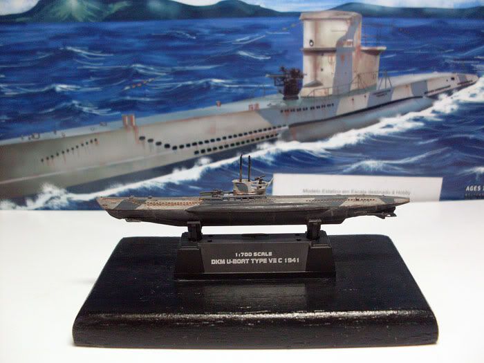 DKM U-Boat Type VII C - 1/700 - Hobby Boss U-Boat-08