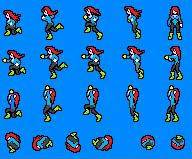 Metroid Sprites Customsamus