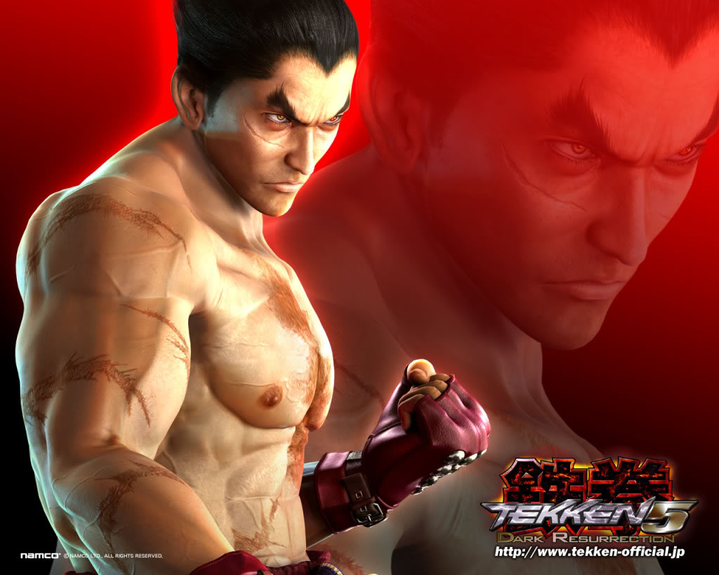 Who would win in a fight between Kazuya, Jin, or Jinpachi? Kazuya-mishima