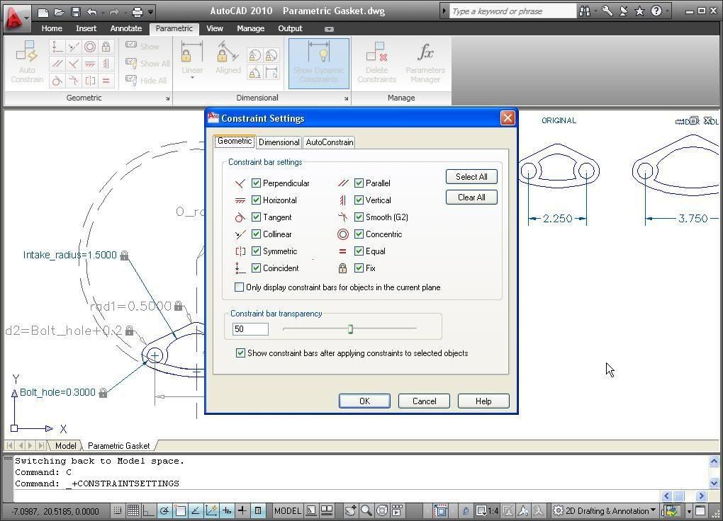حصريا على الذئاب AutoCAD 2010  برنامج التصميم الهندسى الشهير AutoCAD-2010_Parametrics-785679