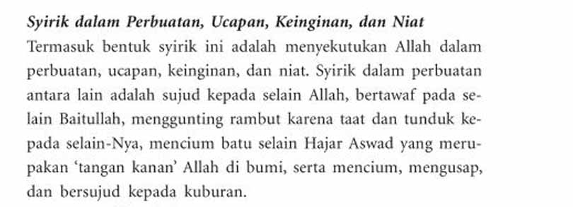 Tauhid - ISLAM, SYIRIK BERTOPENG TAUHID PhpXHCE2y