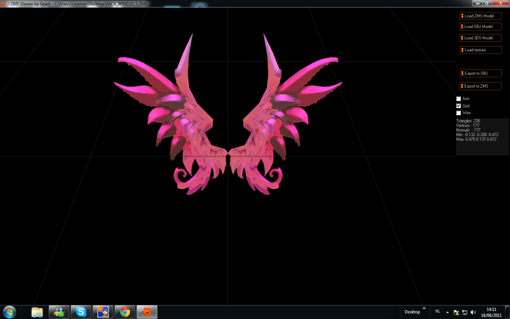 wing recolors Seraphpink