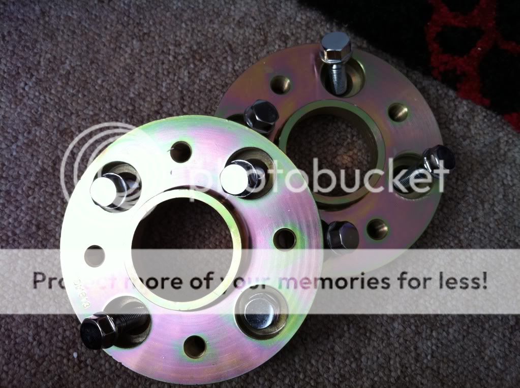 20mm spacers 4x108 IMG_0155