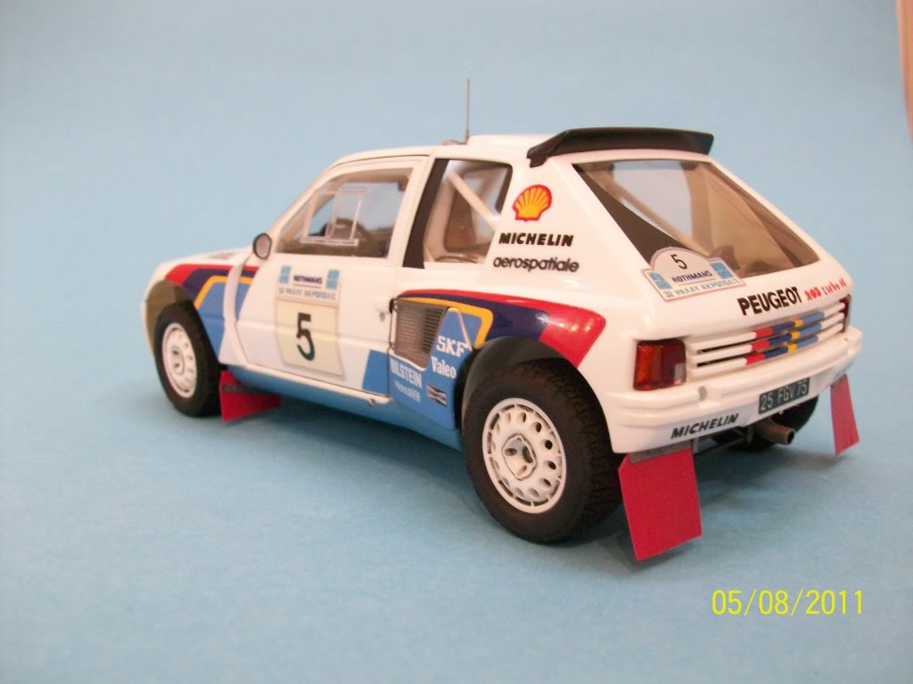 PEUGEOT 205T16 GroypB Acropoilis Rally Tamiya 1/24 100_3833