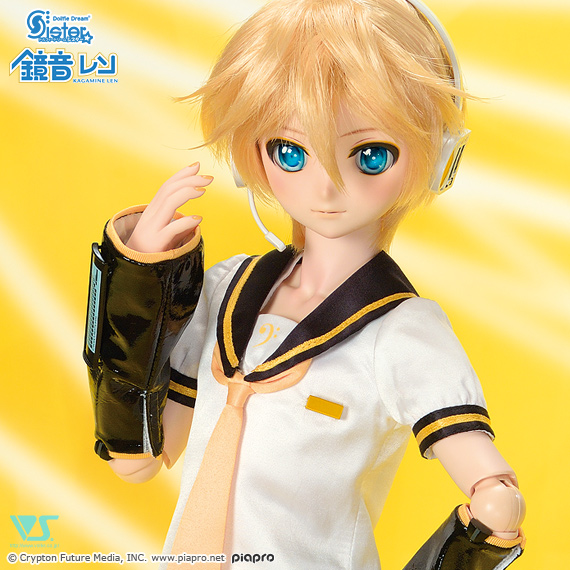 [Preview] Vocaloid - Kagamine Rin - Dollfie Dream - Dollfie Dream Sister - y Kagamine Len - Dollfie Dream Sister Boy Type 1/3 (Volks) Mdl_DDSLen_p01