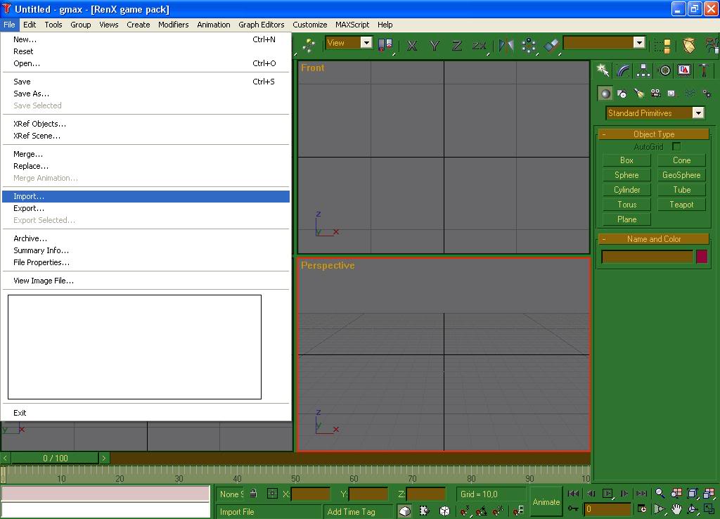 [Tutorial] Quite Easy Modeling RenXImport