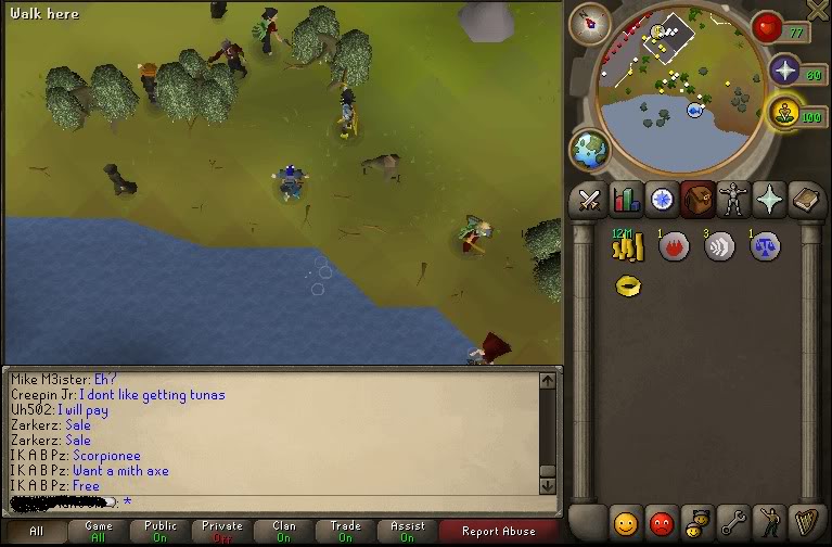 99 woodcutting guide Willowtrees