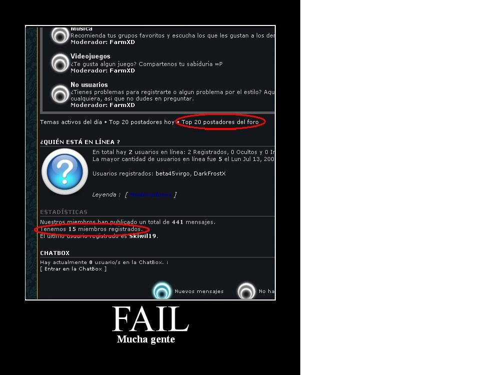 Qué les parece el foro? Failforo