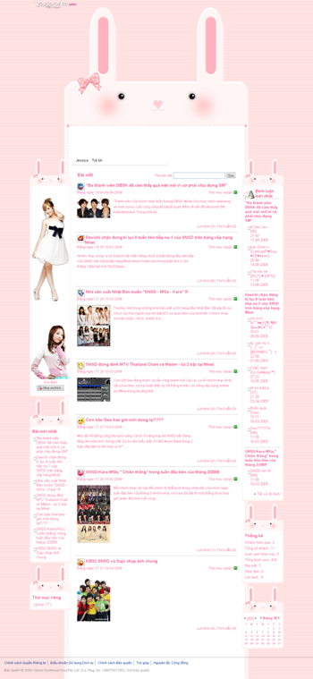 Theme Blog 360 plus - Pink rabbit Vnmyblogyahoocomscreencapture2009-1