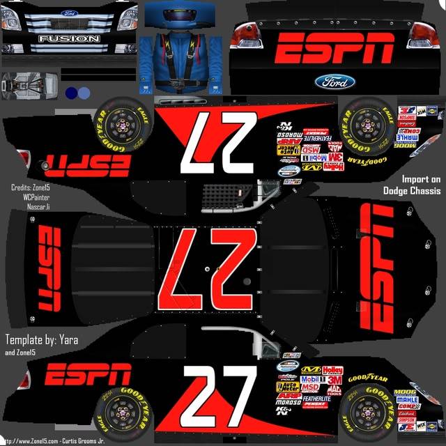 2012 "End of the World" Season NASCAR Nationwide Series showroom GIMPNcar7