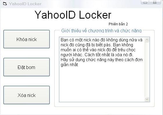 YahooID Lock 2.0 A3