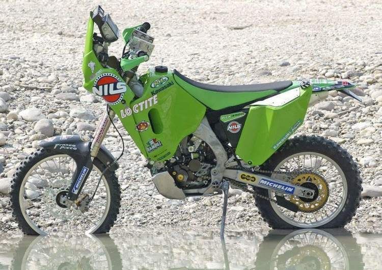 Show me the bikes! KawasakiKLX450RAfrica