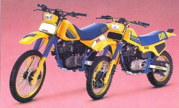 Show me the bikes! SuzukiDR20085