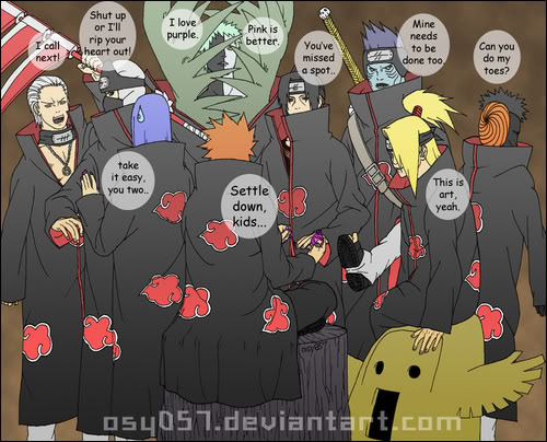 Akatsuki fan stuff (lol) Lol