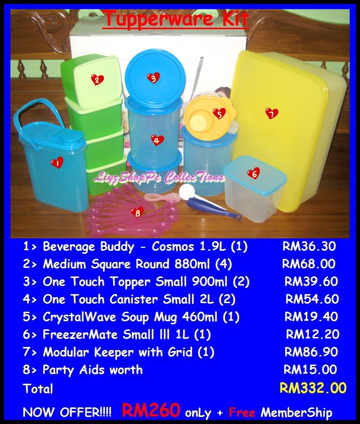 :: mamaChiq BIRTHDAY SPECIAL OFFER :: 11-17 Jan 2010 :: Buy with Member's Price :: Pg 3 :: - Page 3 TupperwareKit