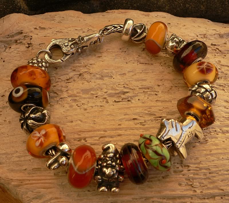 Autumn combo with Zurich bead AutumnColours