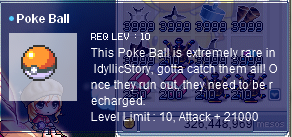 The Great Idyllicstory Item Sale (TGIIS) Pokeball