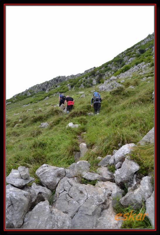 alternativa a la v. ferrata  SAN VICENTE 913 MTS Ark14