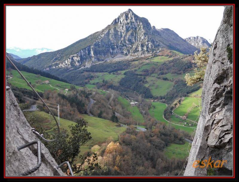 alternativa a la v. ferrata  SAN VICENTE 913 MTS F1